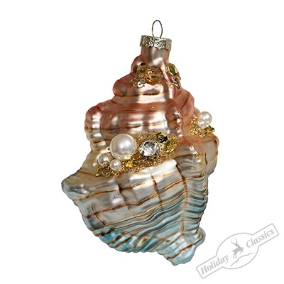 Ракушка Тритон "Острова Океании" (стекло) 7,5х7,5х12 см