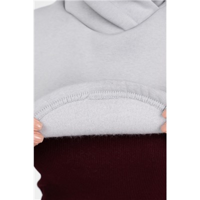 Капор 22-333L17 жемчужно-серый