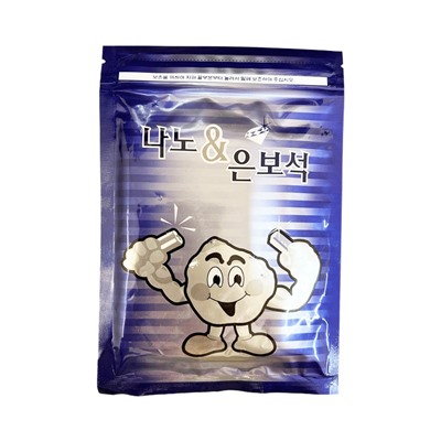 Корейские пластыри с нано-серебром и минералом 나노&으보석
