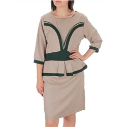 2017 BEIGE Платье женское (50% хлопок, 50% полиэстер)