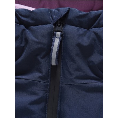 Горнолыжный костюм зимний для девочки фиолетового цвета 9518F