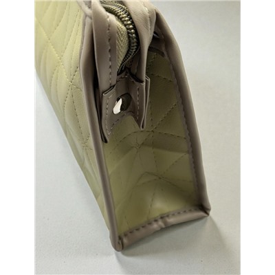 Sunflower Косметичка женская стеганая 2022-23, оливковый