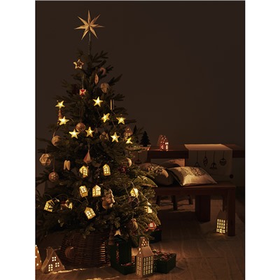 Набор елочных украшений из бумаги Fashion moments из коллекции New Year Essential, 3 шт.