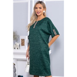 Платье трикотажное Кайла (зеленое) П14587-10М