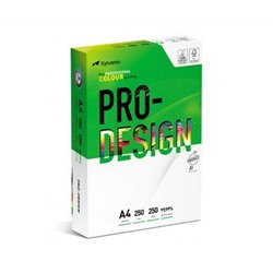 Бумага PRO DESIGN А4 250 г/м2 (250 л)/4
