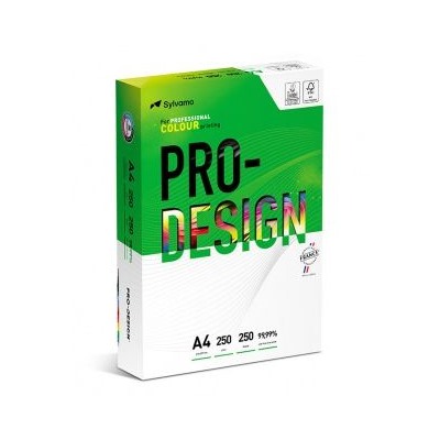 Бумага PRO DESIGN А4 250 г/м2 (250 л)/4
