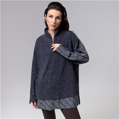 Свитшот утеплённый, Путешествие начинается (синяя туманность)