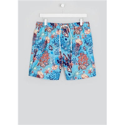 Reef Print Swim Shorts