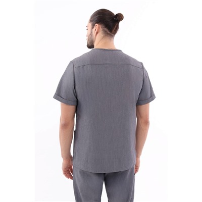 Топ медицинский мужской 6-77-15-1 / Curly 41 Space gray