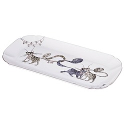 БЛЮДО LEFARD "КОТИКИ" 28*14,5 СМ (КОР=36ШТ.)