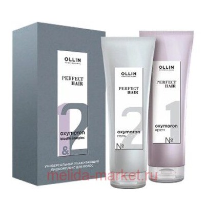 OLLIN PERFECT HAIR OXYMORON Универсальный ухаживающий биокомплекс 2х250мл