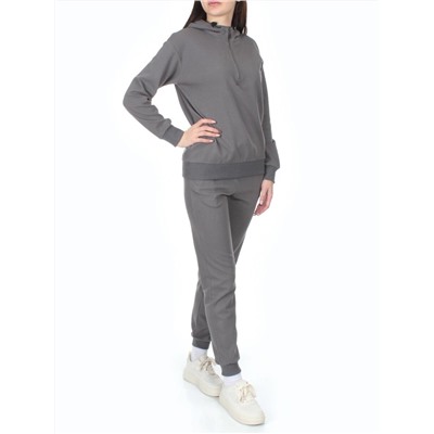 NO06 GRAY Костюм спортивный женский (хлопок 90%, полиэстер 10%)