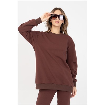 Джемпер женский 23-407L3-33 коричневый