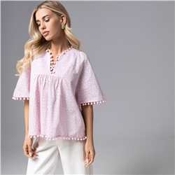 Блуза из 100% хлопка, Летний фольклор