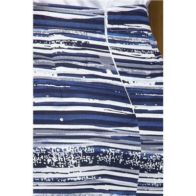 Юбка Ялта (сине-белая) Ю13389-10М