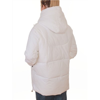 2387 WHITE Куртка зимняя женская (150 гр. холлофайбер)