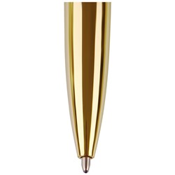 Ручка шариковая автоматическая MESHU "Gold" синяя, 1,0мм