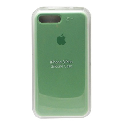 Силиконовый чехол для iPhone 7 Plus / 8 Plus зеленый