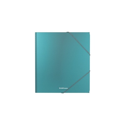 Папка на резинке А5+, 550 мкм, ErichKrause Diagonal Vivid, корешок 5 мм, до 300 листов, микс