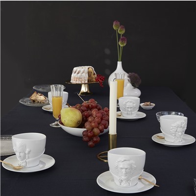 Чайная пара Talent, Goethe, 260 мл, белая