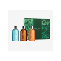 Molton Brown Specials WOODY & AROMATIC GIFT SET Duschgel Подарочный набор "Ароматы и дерево": гель для душа, 3 шт.