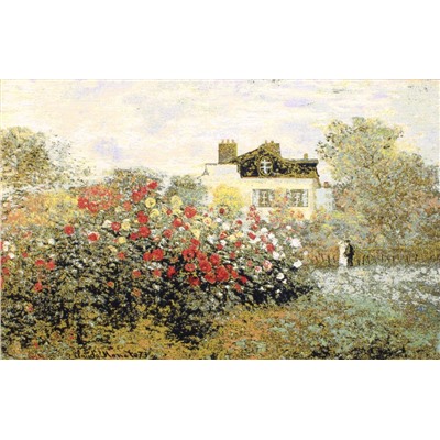 10016-2hP Панно 88х140 Монэ. В саду