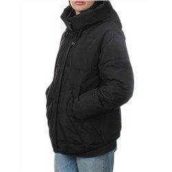 8887 BLACK Куртка зимняя женская (холлофайбер 200 гр.)