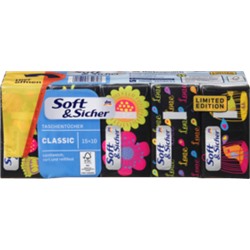 Soft&Sicher Носовой платок, 15x10 stück, 150 шт