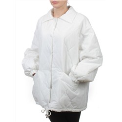 H24-213 WHITE Куртка демисезонная женская (100 гр. синтепон)