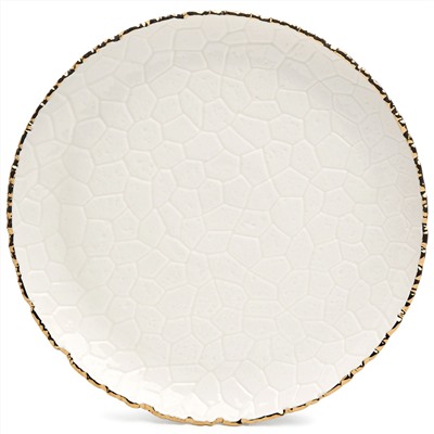 НАБОР ТАРЕЛОК ОБЕДЕННЫХ LEFARD "CHARM" 2 ШТ. 26*2,5 СМ (С ЗОЛОТОЙ ЛИНИЕЙ)