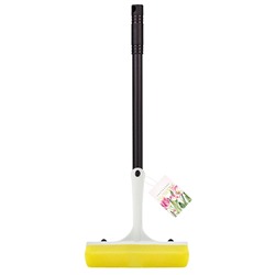Щетка для мытья окон Spin&Clean Flowers, ручка 44 см SC260510603 молочный крем