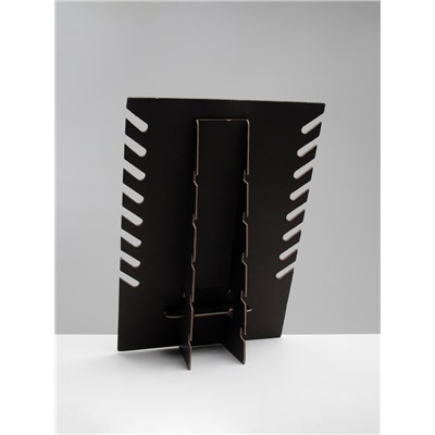 Подставка под кулоны, цепи QF, 19×9.5×28 см, чёрная