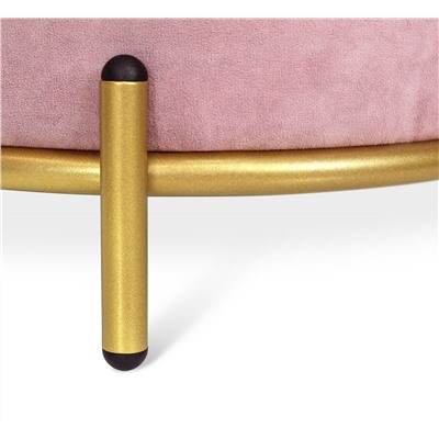 Пуф SHT-B6
                        пыльная роза / золото