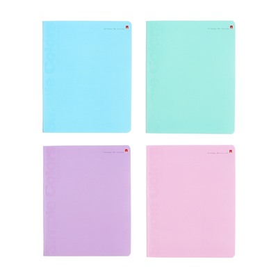 Тетрадь 96л кл ZEFIR COLORS, МИКС