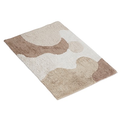 Коврик для ванной из хлопка с авторским принтом из коллекции Freak Fruit, 50х80 см