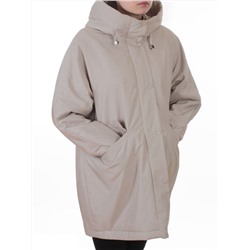 8020 LT. BEIGE Куртка демисезонная женская (100 гр. холлофайбер)