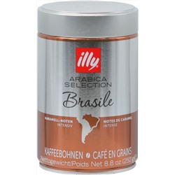 illy. Brasile (зерновой) 250 гр. жест.банка