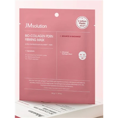 Jmsolution Антивозрастная гидрогелевая маска для лица с коллагеном и PDRN / Bio-Collagen Pdrn Firming Mask, 34 г