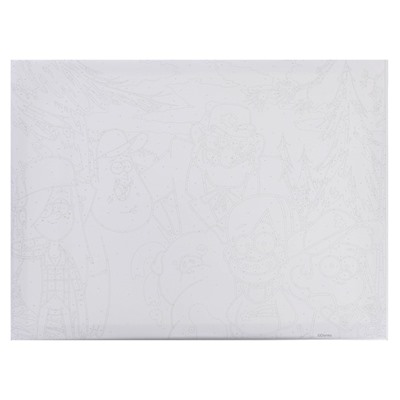 Картина по номерам с подрамником «Гравити Фолз», 30×40 см