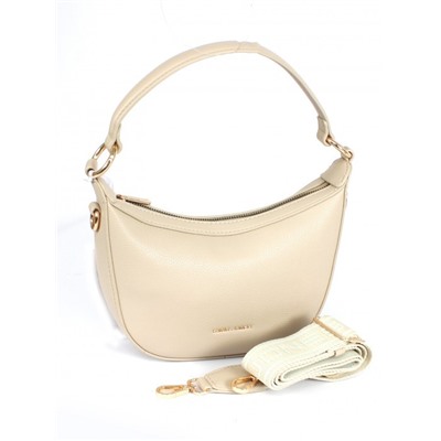Сумка женская искусственная кожа DJ-СМ 7186-OATMEAL BEIGE,  1отд,  плечевой ремень,  бежевый 263862