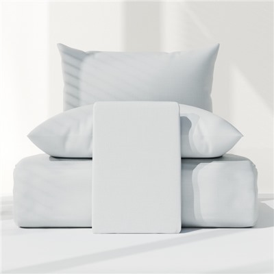 Постельное бельё LoveLife евро Summer rain 200х217см, 225х240см, 50х70см-2шт, 100%хлопок, сатин, 125г/м²