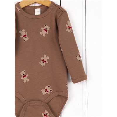 Боди Baby Boom Б86/10007-И(Н) я726 Мишки на кофе Baby Boom