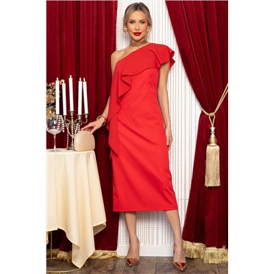 Платье Пленительная магия (красное) П14719-13М