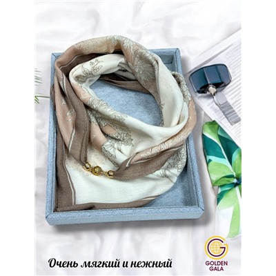 Платок на шею с украшением Артикул 2455/19