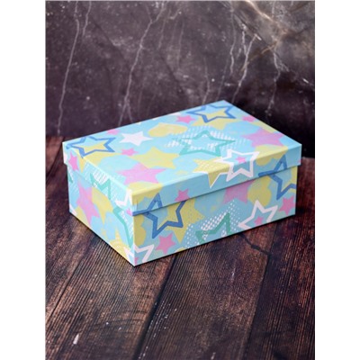 Набор подарочных коробок 3 в 1 «Stars and hearts», 18*12*7-21*14*8.5-23*16*9.5