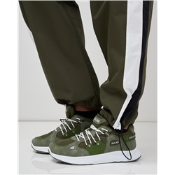 Спортивный костюм мужской весна-лето цвета хаки 25736Kh