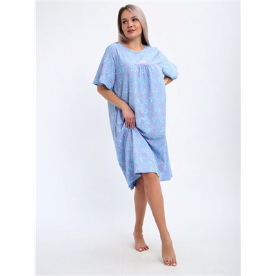 Сорочка Мариам голубой ИвК