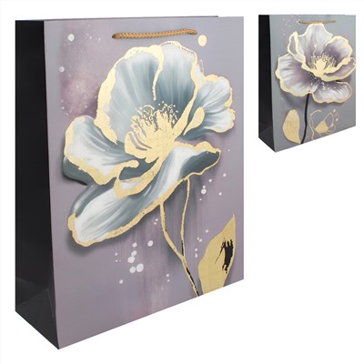 Пакет подарочный 31*43*12 Цветы ассорти 2 вида КОКОС 242384/12/Китай