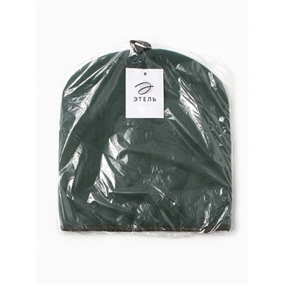 Грелка на чайник Этель Home collection green 28×28 см, 45%лён, 55% хлопок, МИКС