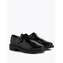 Kids’ Leather T-Bar School Shoes (13 Small - 7 Large)